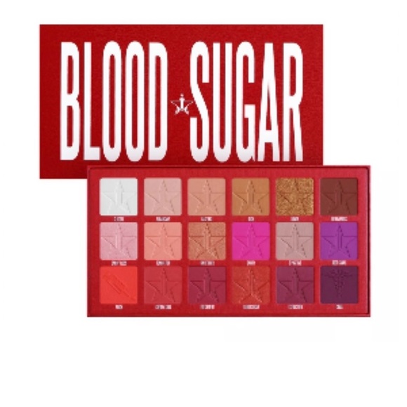 Jeffree Star Other - Jeffree Star Cosmetics Blood Sugar Eyeshadow Palette